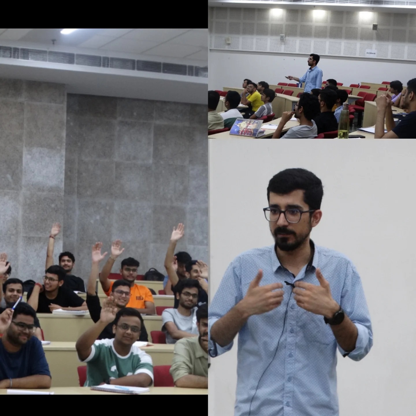 Inauguration session by Ramneek sir, IEEE Delhi Section poster